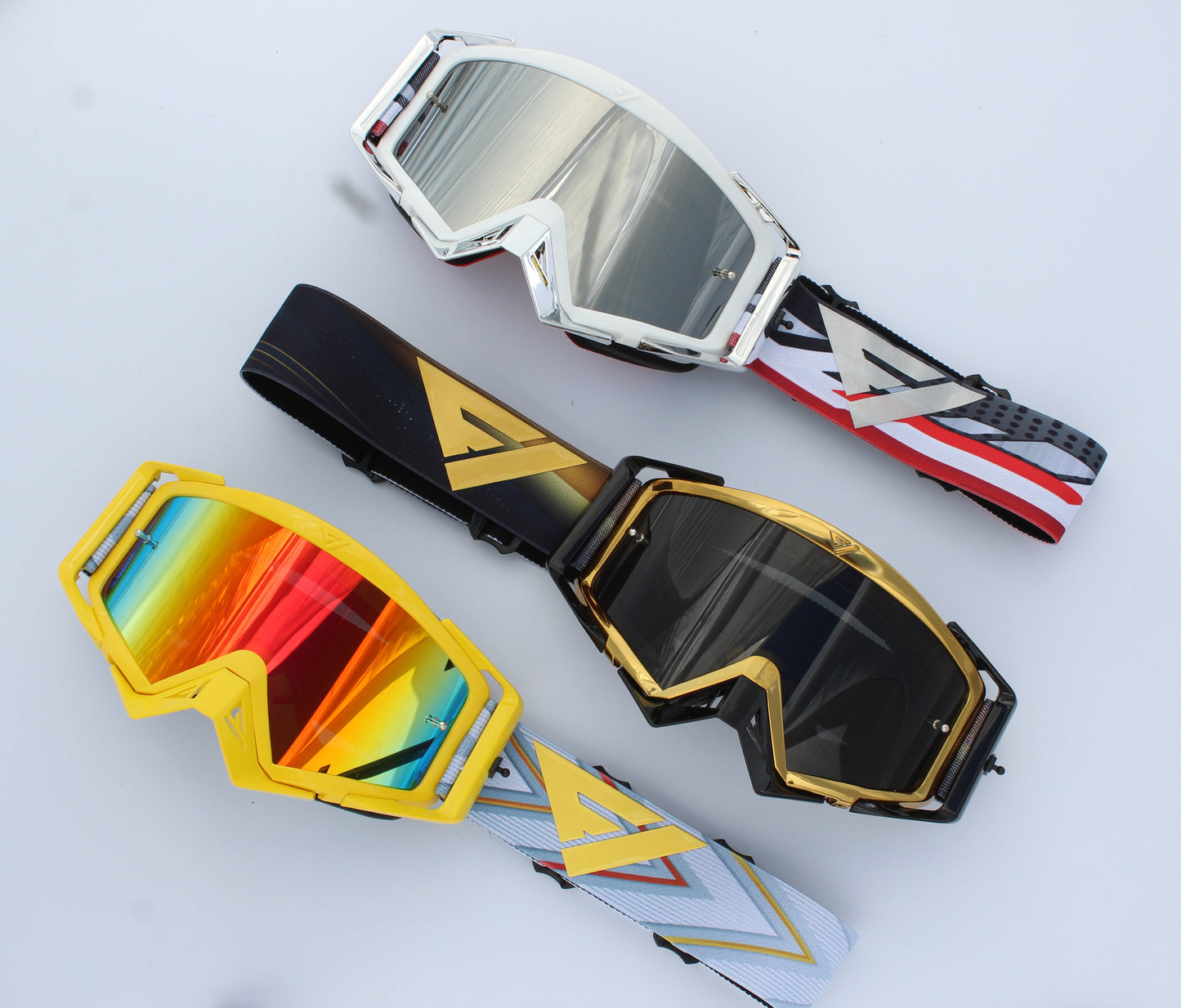 Flow Vision Rythem™ Motocross Goggle: Galaxy