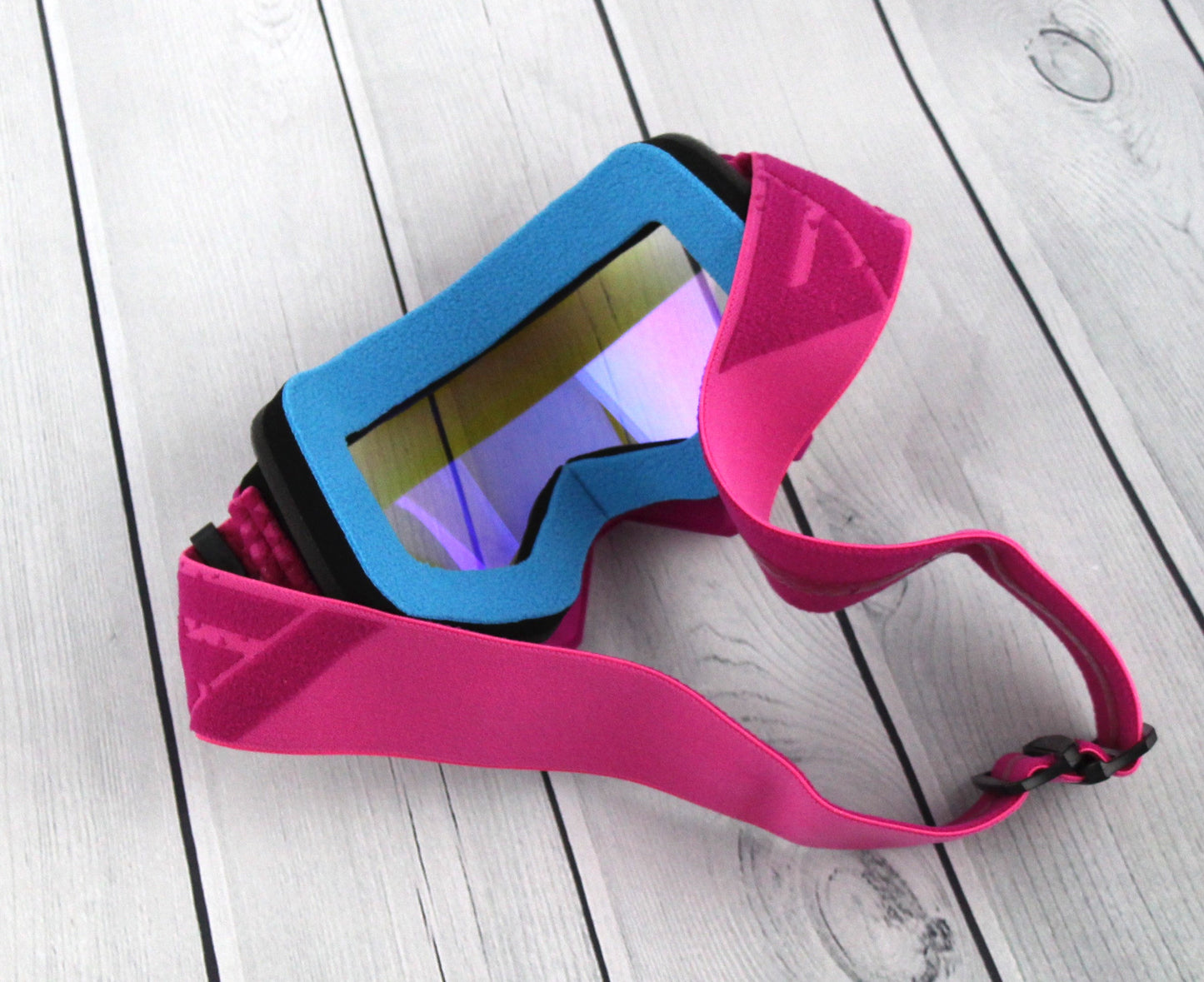Flow Vision Youth Section™ Motocross Goggle: Purple/Pink
